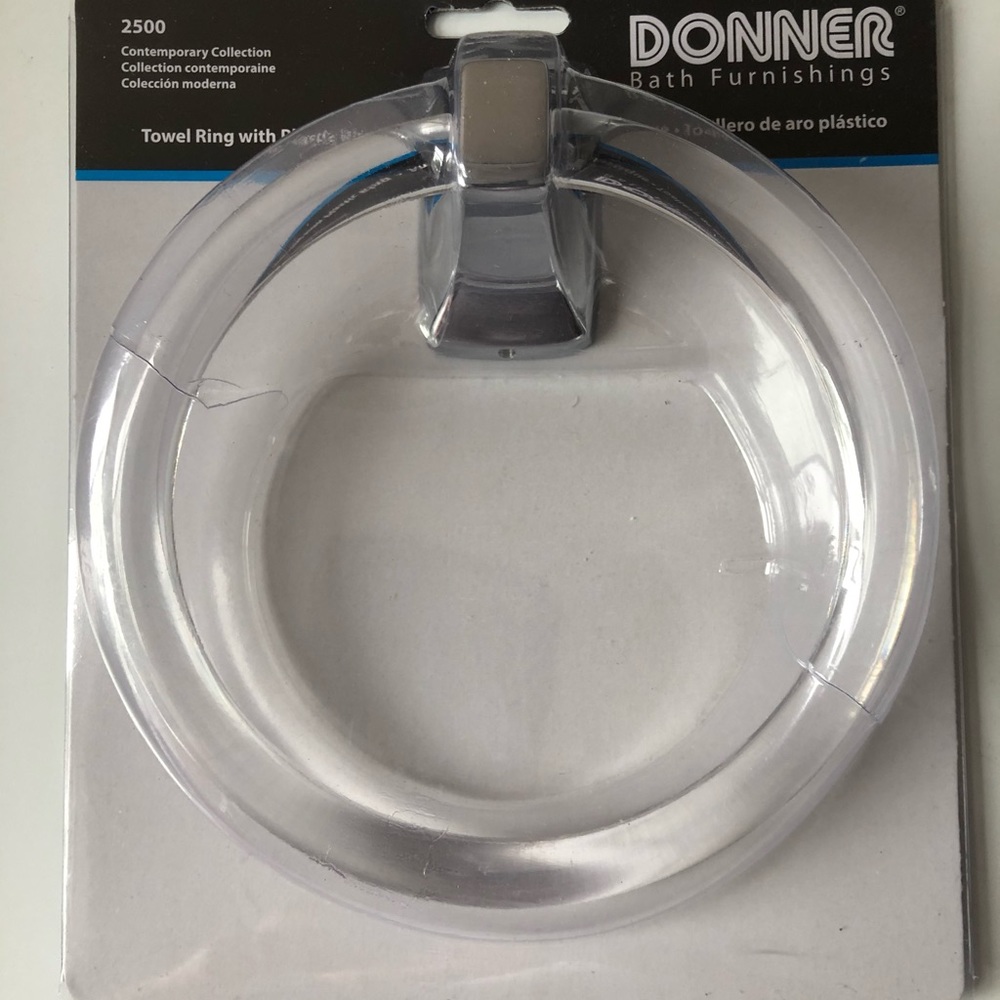 2500 towel ring with plastic ring. Donner